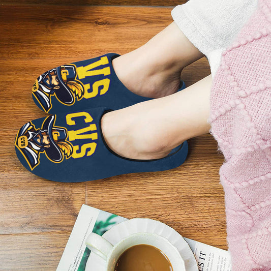 CVS Woman Slippers 2 Women's Non-Slip Cotton Slippers (Model 0602)