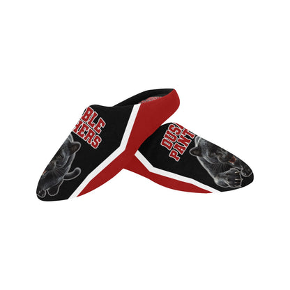 Dusable Woman Slippers Women's Non-Slip Cotton Slippers (Model 0602)