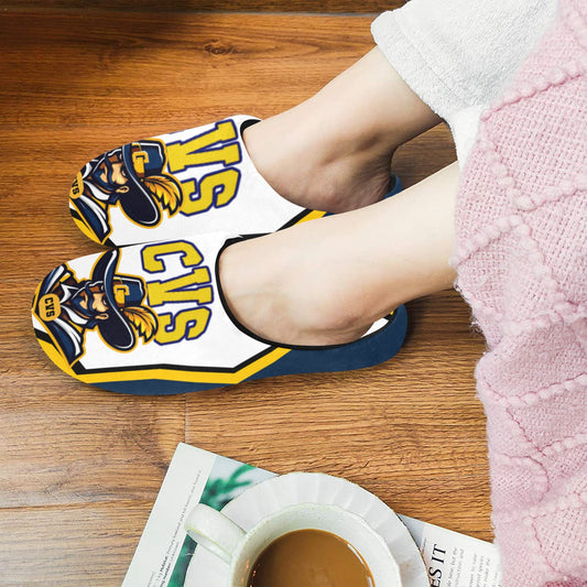 CVS Woman Slippers Women's Non-Slip Cotton Slippers (Model 0602)