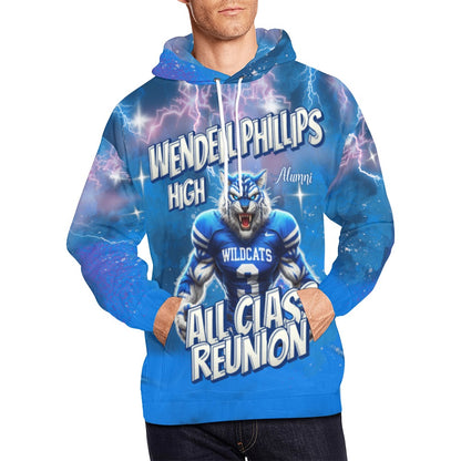 All Class Phillips Unisex Hoodie All Over Print Hoodie for Men (USA Size) (Model H13)
