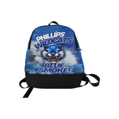 Phillips Back Pack Blue Smoke Fabric Backpack for Adult (Model 1659)