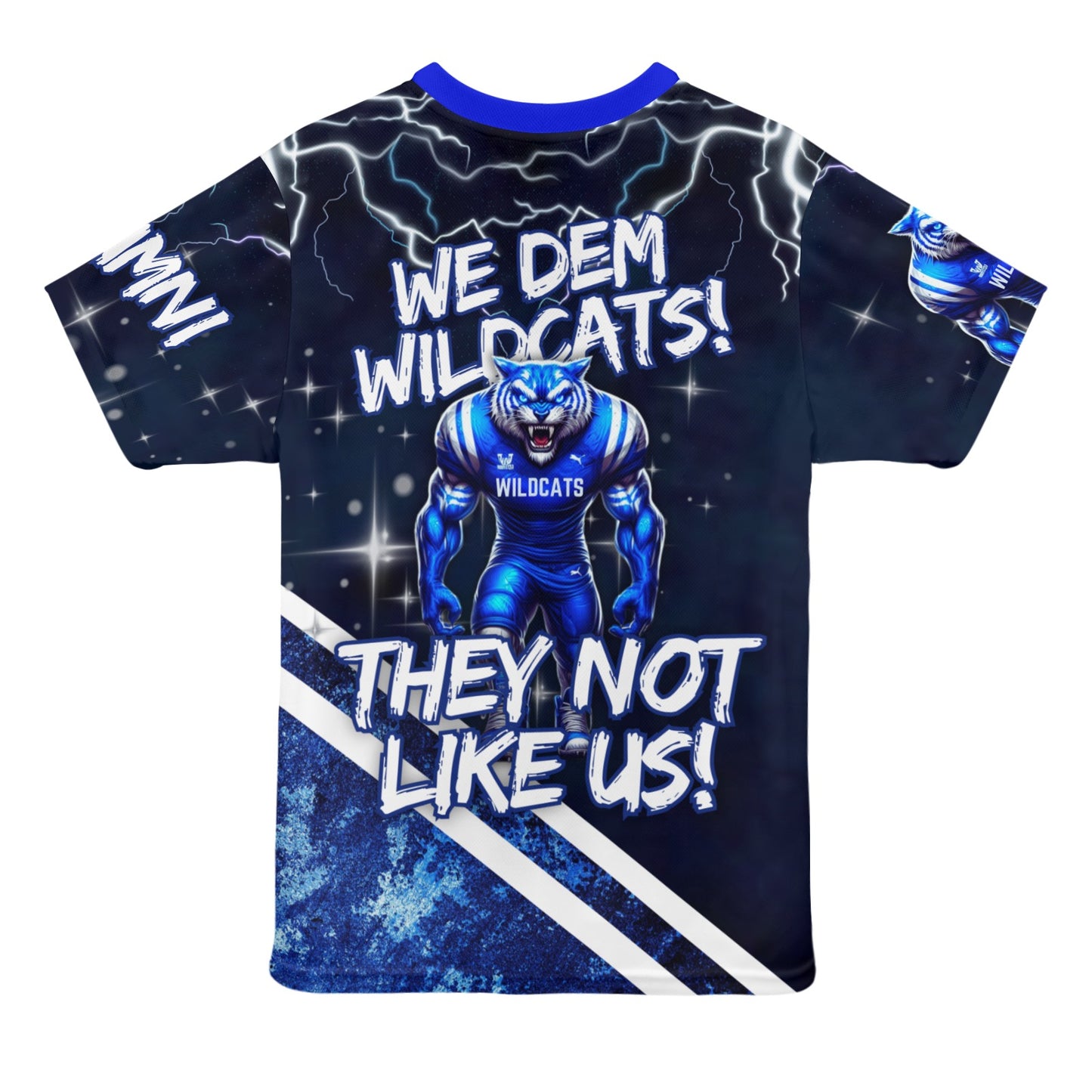Phillips- Like Us Not  - Woman's  We Dem Wildcats All Over Print T-shirt for Women (Model T45)