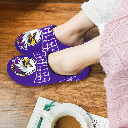 Englewood Woman Slippers Women's Non-Slip Cotton Slippers (Model 0602)