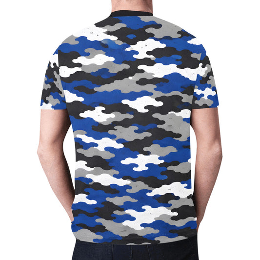 Phillips Wildcats JROTC All-Over Print Shirt | Custom Alumni Camo Tee | Unisex Reunion & School Spirit Apparel(Model T45)