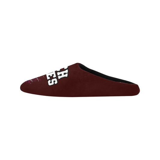 HIRSCH Woman Slippers Women's Non-Slip Cotton Slippers (Model 0602)