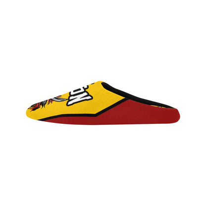 Robeson Woman Slippers Women's Non-Slip Cotton Slippers (Model 0602)