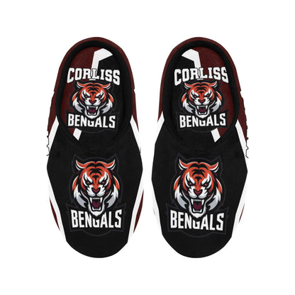 Corliss Woman Slippers Women's Non-Slip Cotton Slippers (Model 0602)