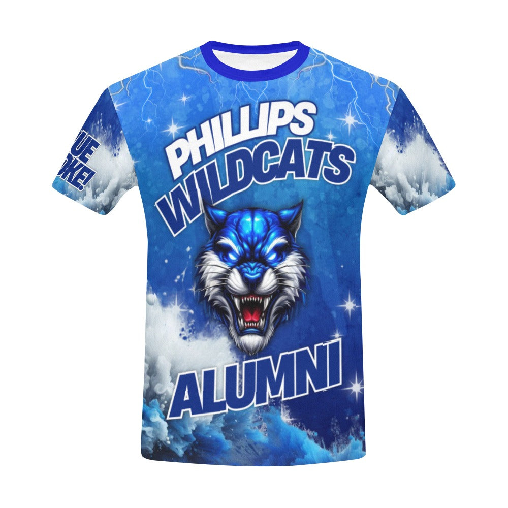 Phillips Blue Smoke- They Not Like Us- Mens's All Over Print T-Shirt for Men (USA Size) (Model T40)