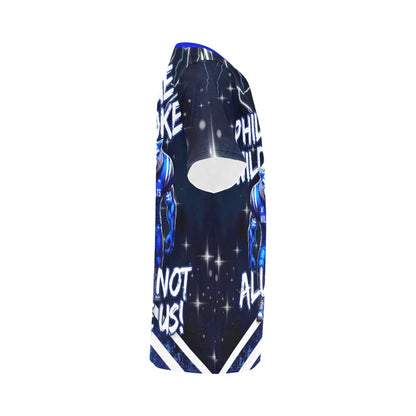 Phillips- They Not Like Us- Unisex/Men We Dem Wildcats All Over Print T-Shirt for Men (USA Size) (Model T40)