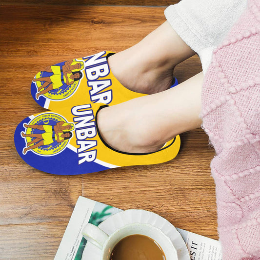 Dunbar Woman Slippers 2 Women's Non-Slip Cotton Slippers (Model 0602)