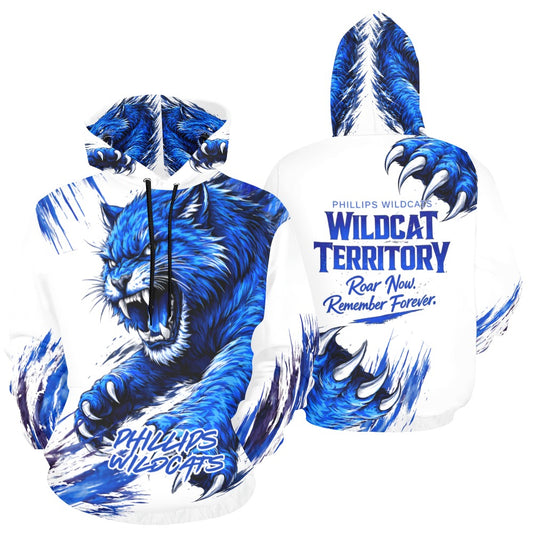 Wildcat Territory – Blue Flame Signature Hoodie