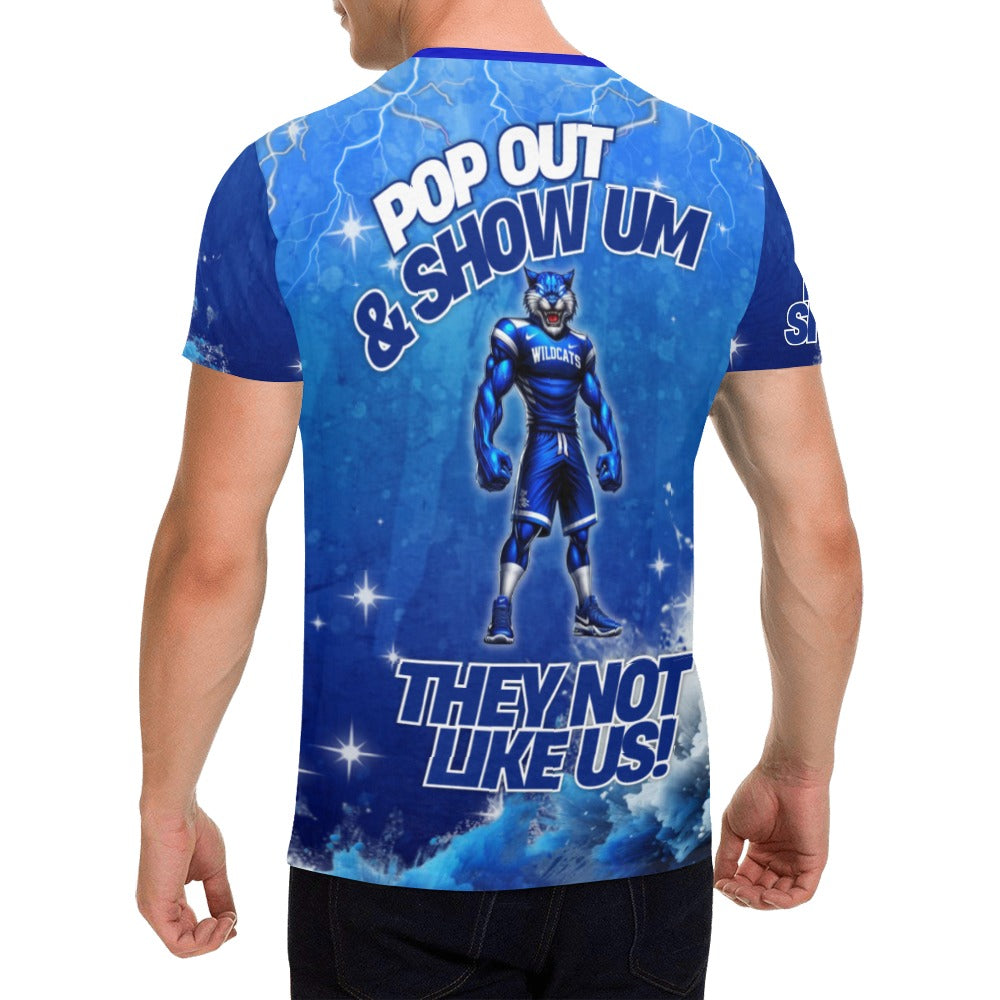 Phillips Blue Smoke- They Not Like Us- Mens's All Over Print T-Shirt for Men (USA Size) (Model T40)