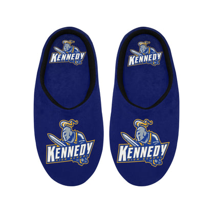 Mens Slippers Kennedy Men's Non-Slip Cotton Slippers (Model 0602)