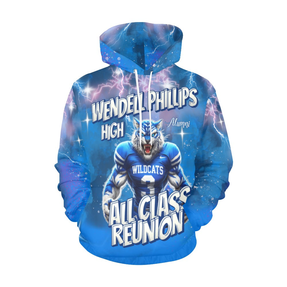 All Class Phillips Unisex Hoodie All Over Print Hoodie for Men (USA Size) (Model H13)
