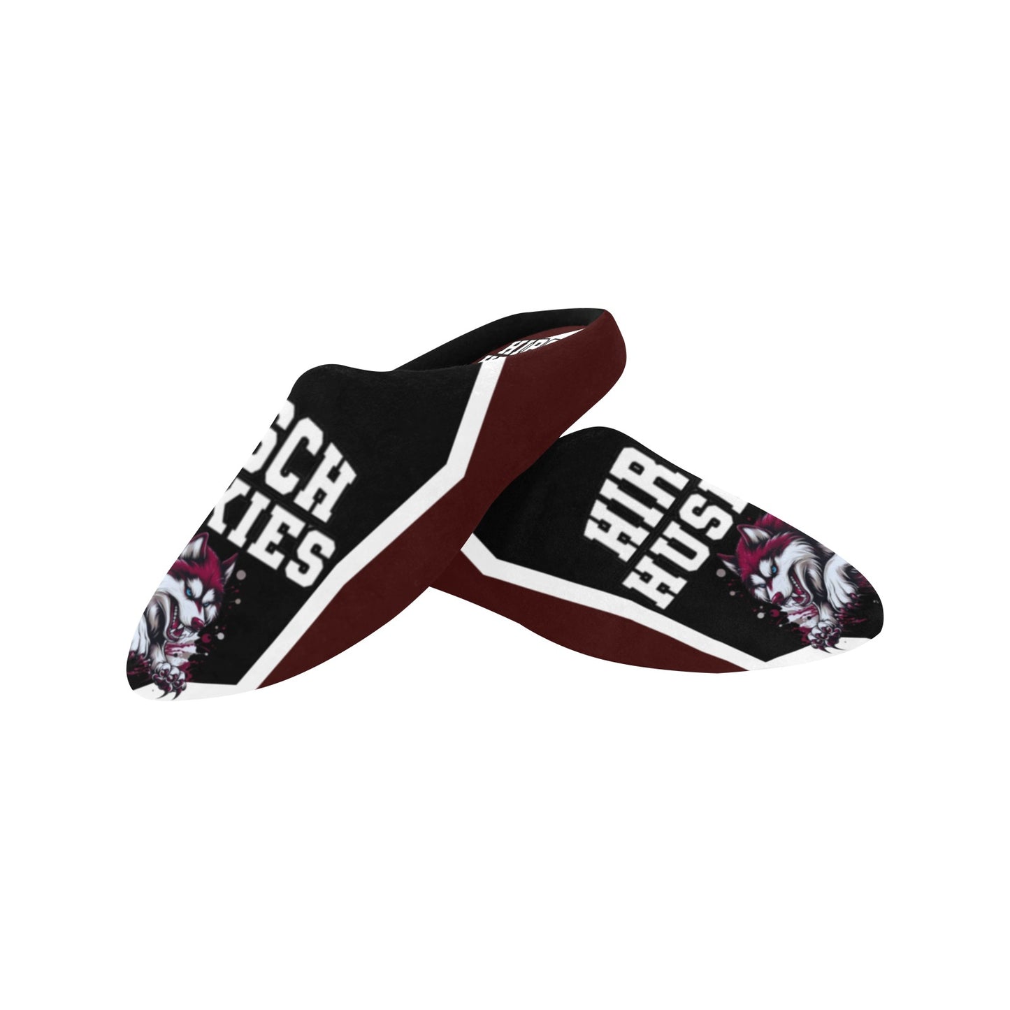 HIRSCH Woman Slippers2 Women's Non-Slip Cotton Slippers (Model 0602)